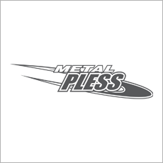 metal pless logo