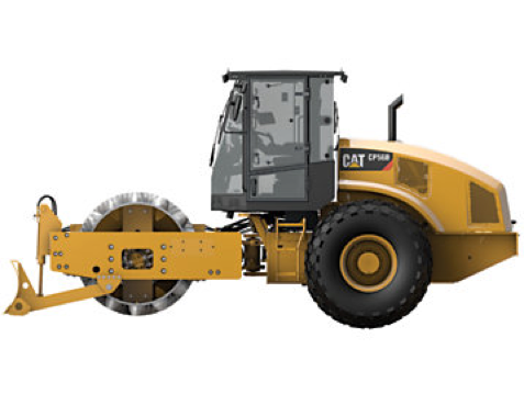 CAT vibratory soil compactor